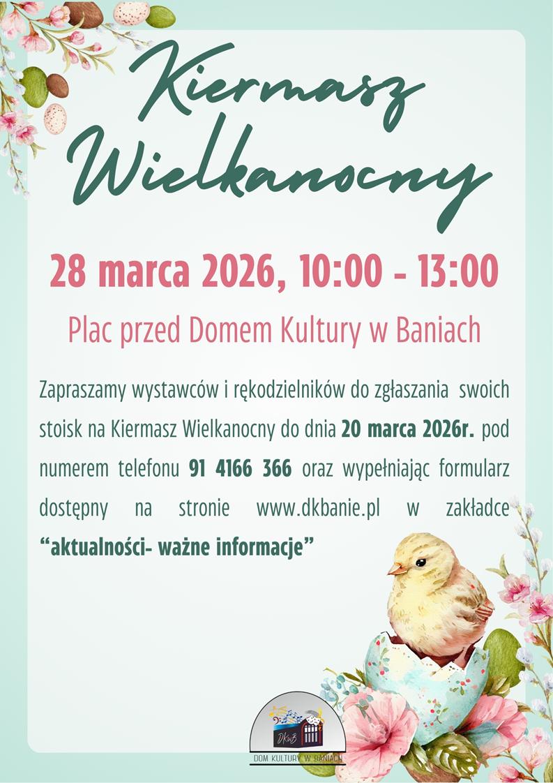 Kiermasz wielkanocny 2026