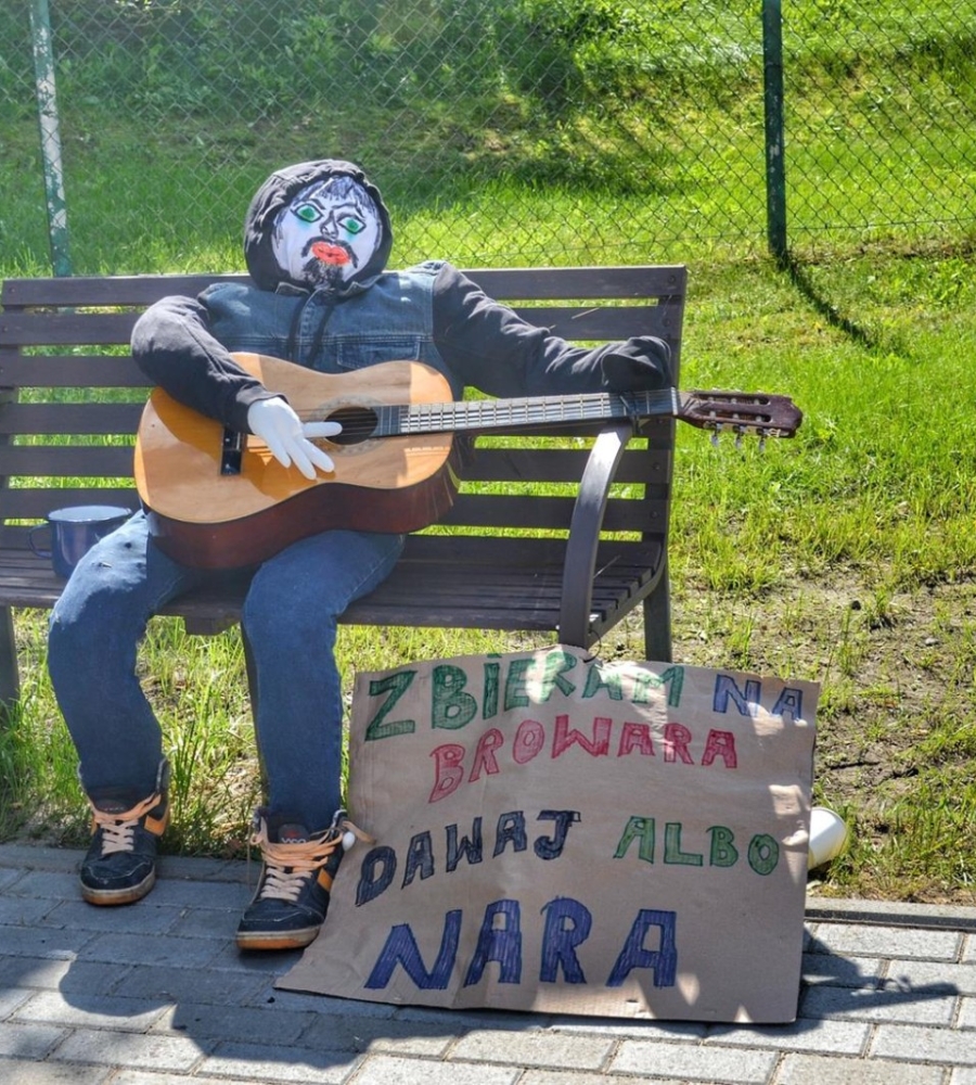 Kukła witacza dożynkowego